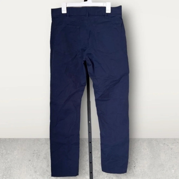 NWOT ~ MEMBERS MARK MASON 5 POCKET NAVEY BLUE PANTS 34X32 - Picture 2 of 4